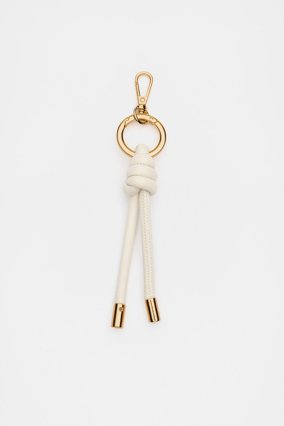 Knot Detail Keyring  Stone