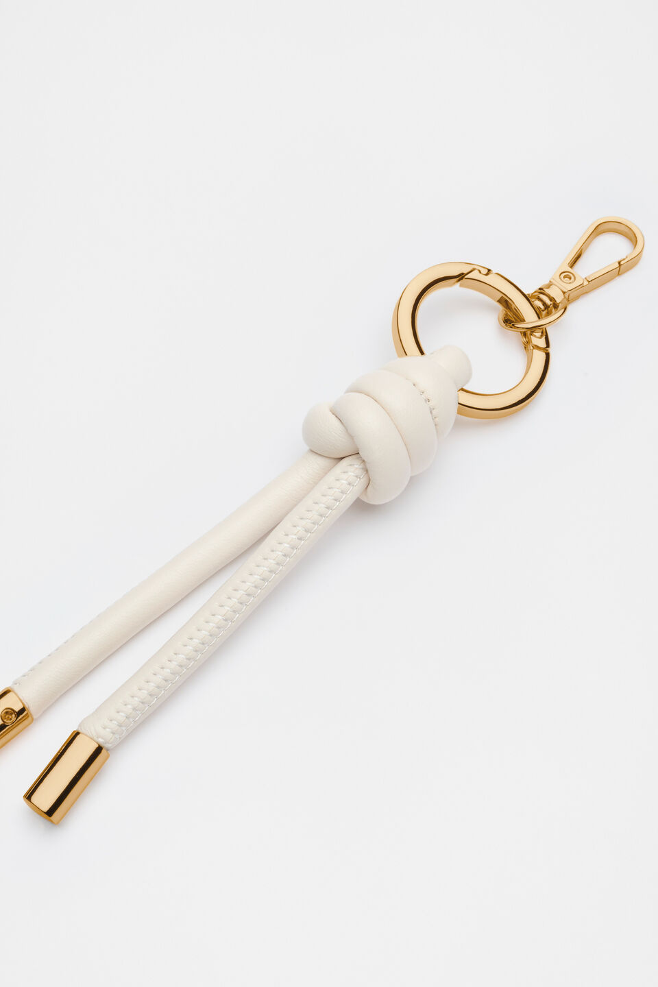 Knot Detail Keyring  Stone
