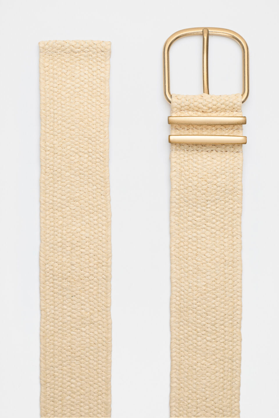 Fiora Stretch Belt  Natural