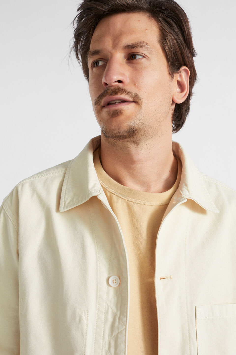 Worker Jacket  Ecru