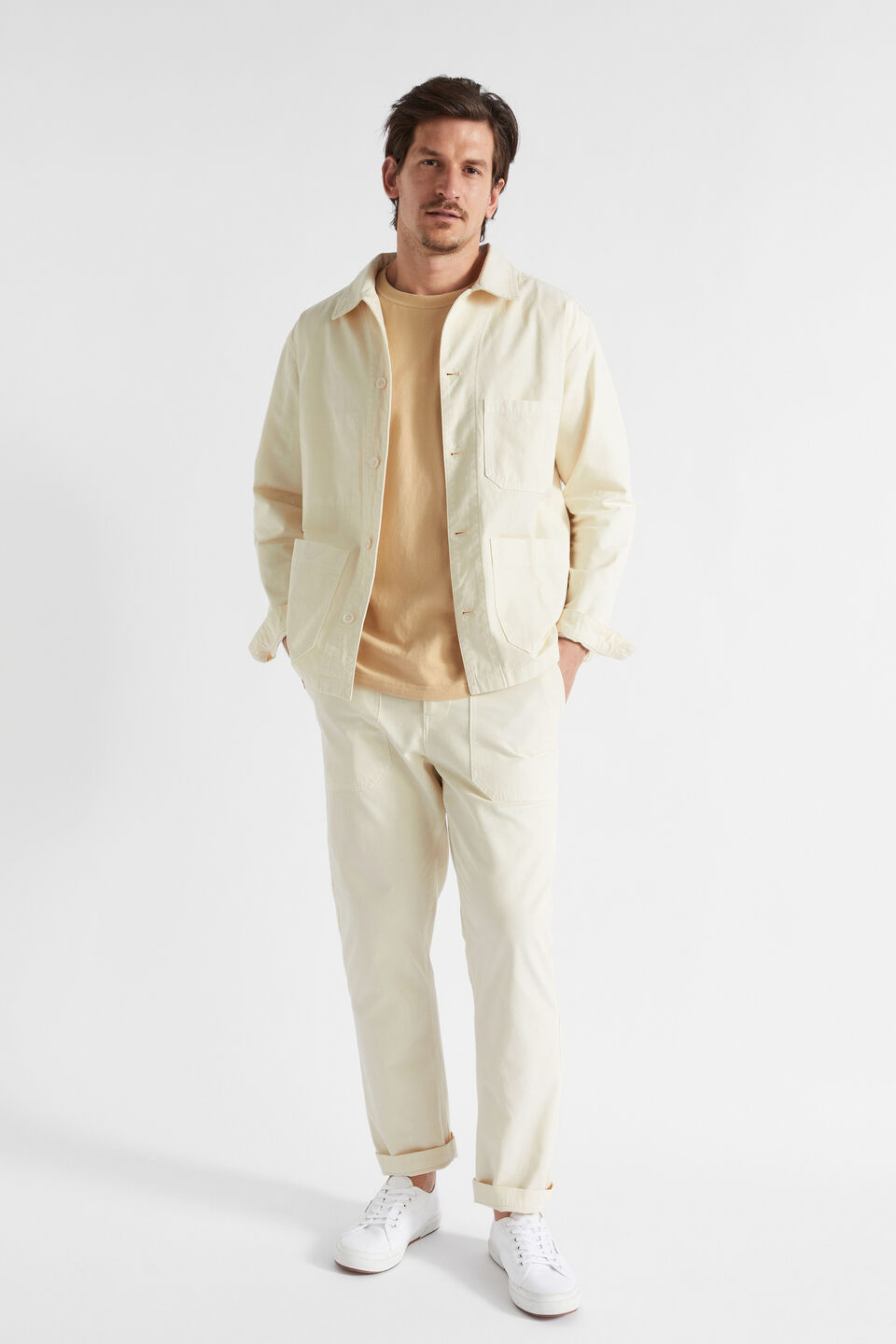 Worker Jacket  Ecru