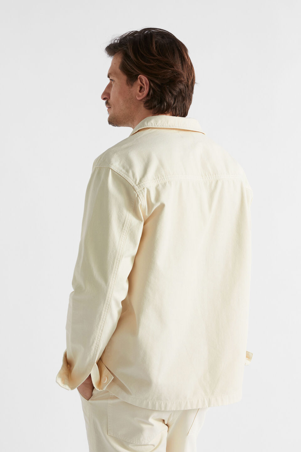 Worker Jacket  Ecru