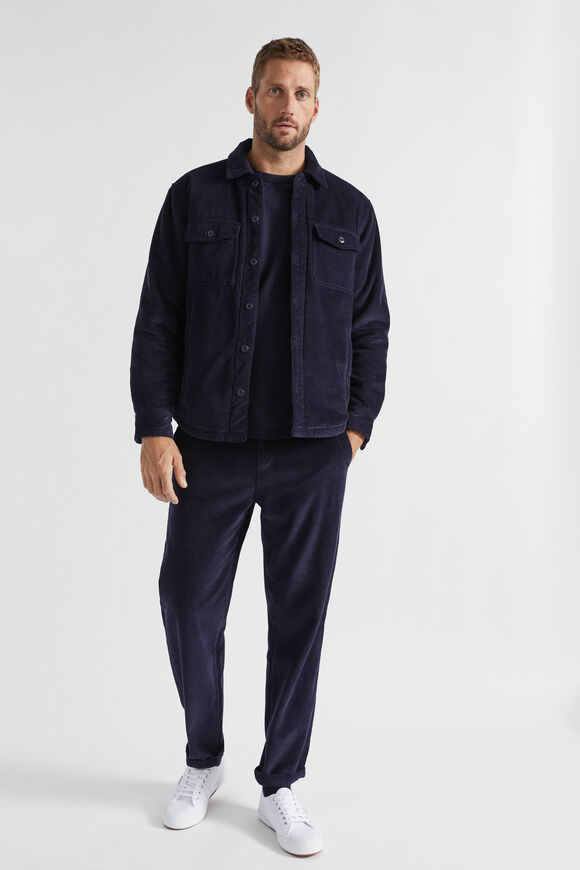 Cord Shacket  Midnight Blue  hi-res