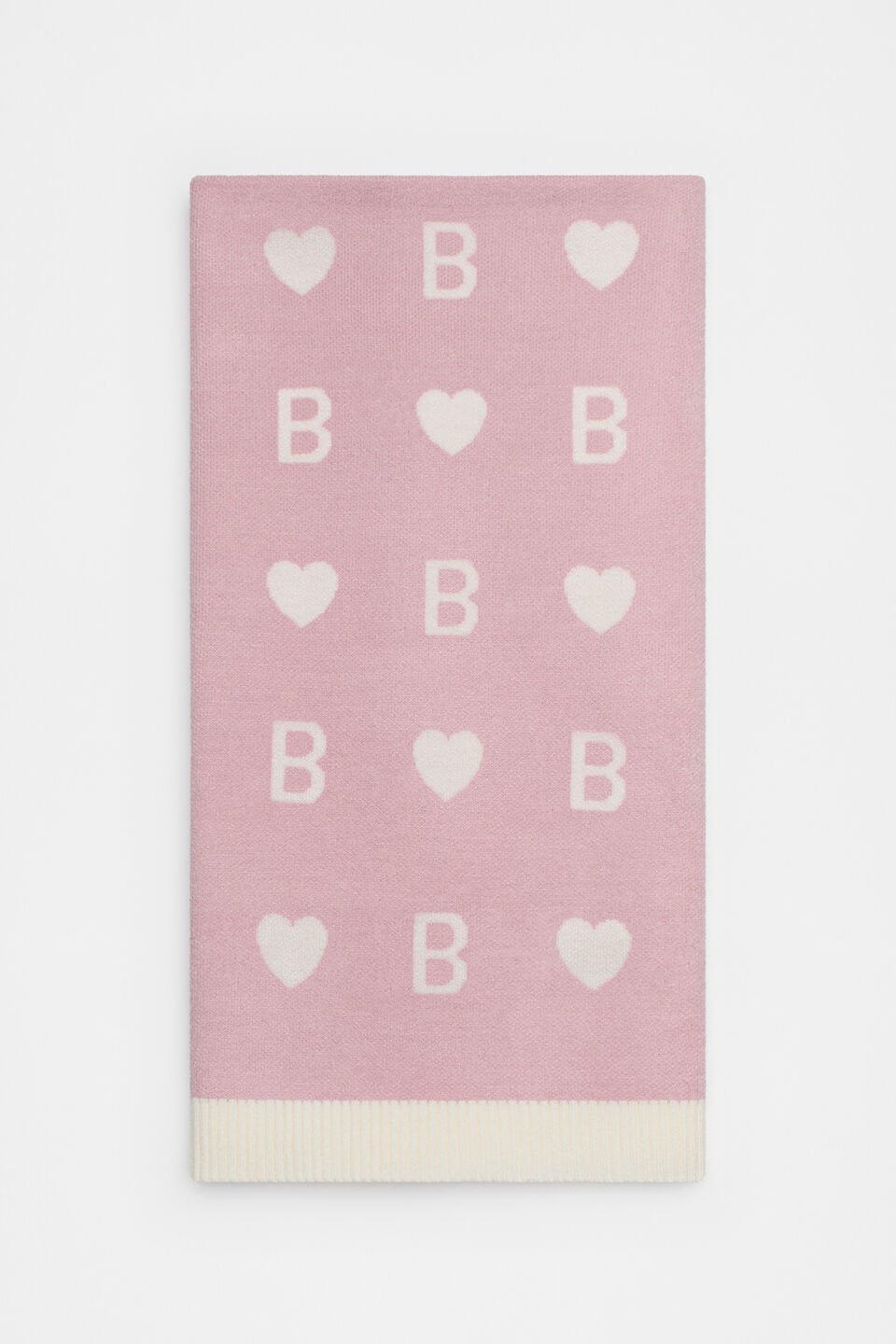 Heart Initial Blanket  B