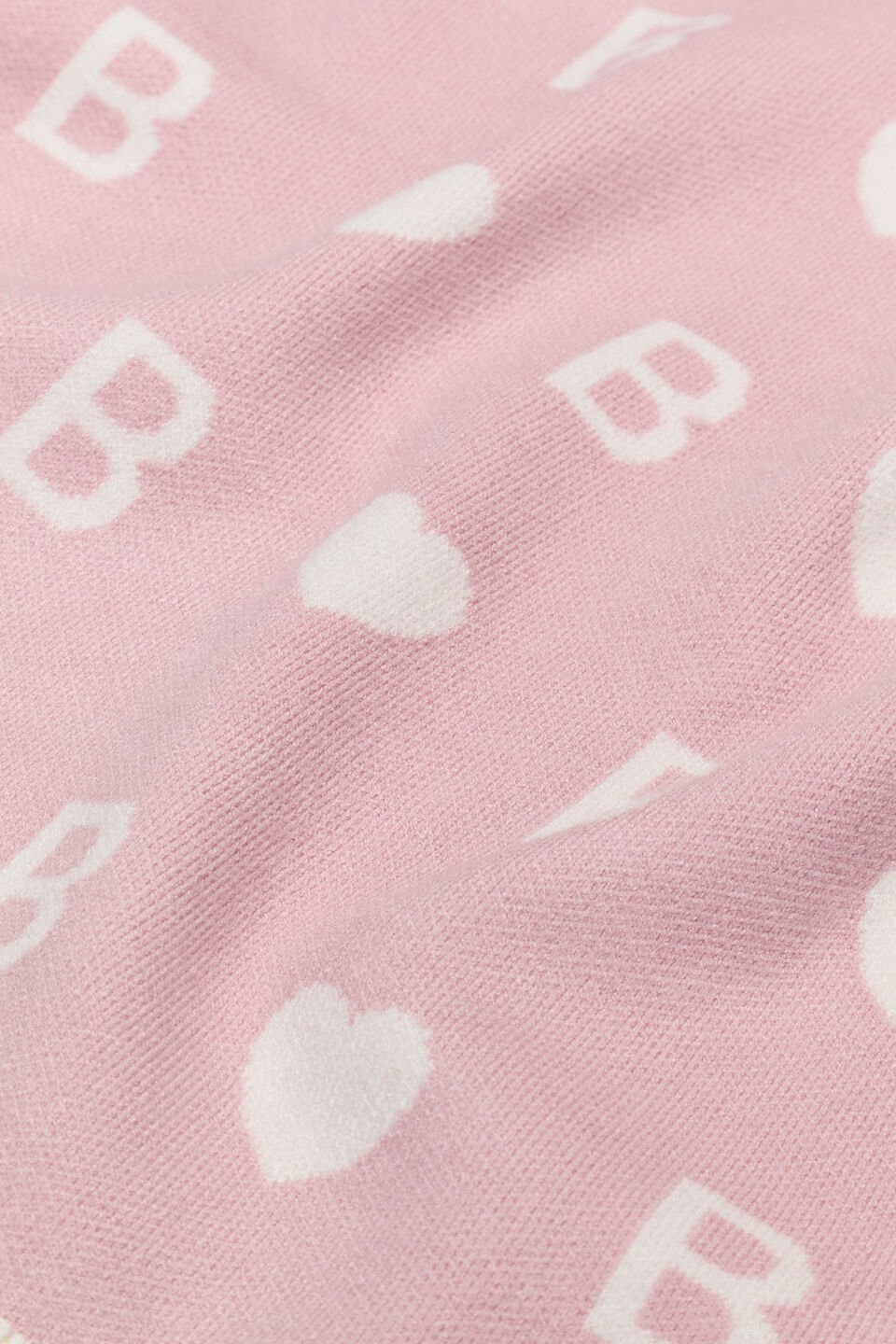 Heart Initial Blanket  B