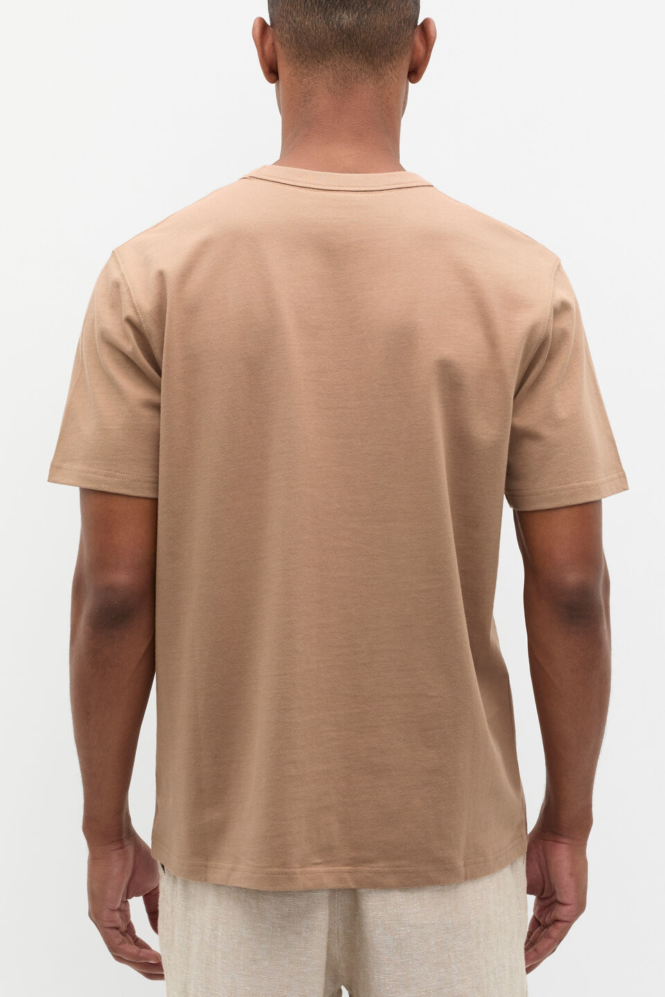 Crew Tee  Nougat