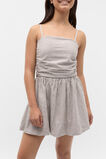 Stripe Bubble Dress  Mushroom  hi-res