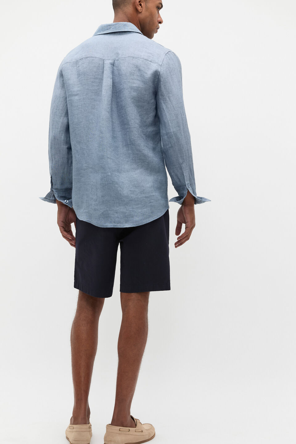 Chambray Linen Shirt  Sailor