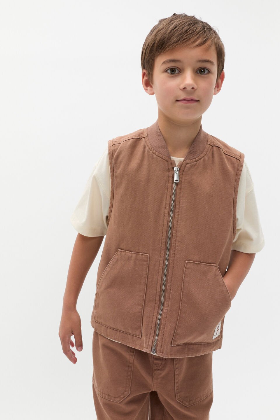 Utility Vest  Mousse