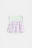 Spliced Gingham Top  Multi  hi-res