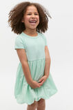 Spliced Logo Dress  Soft Mint  hi-res