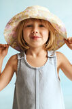 Floral Hat  Vintage Cream  hi-res
