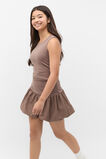 Spliced Bubble Skirt  Mushroom  hi-res