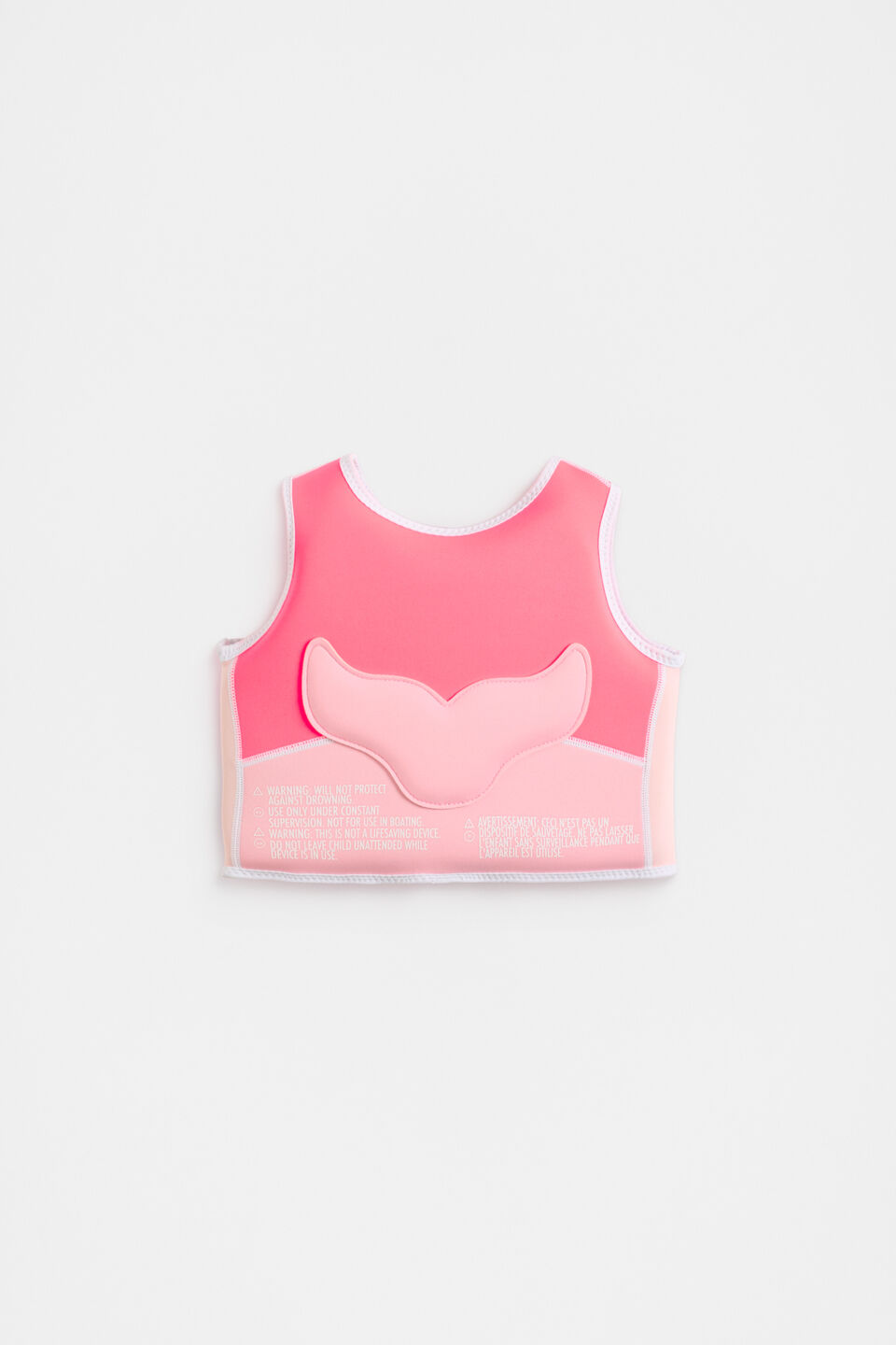 Melody The Mermaid Swim Vest  Strawberry
