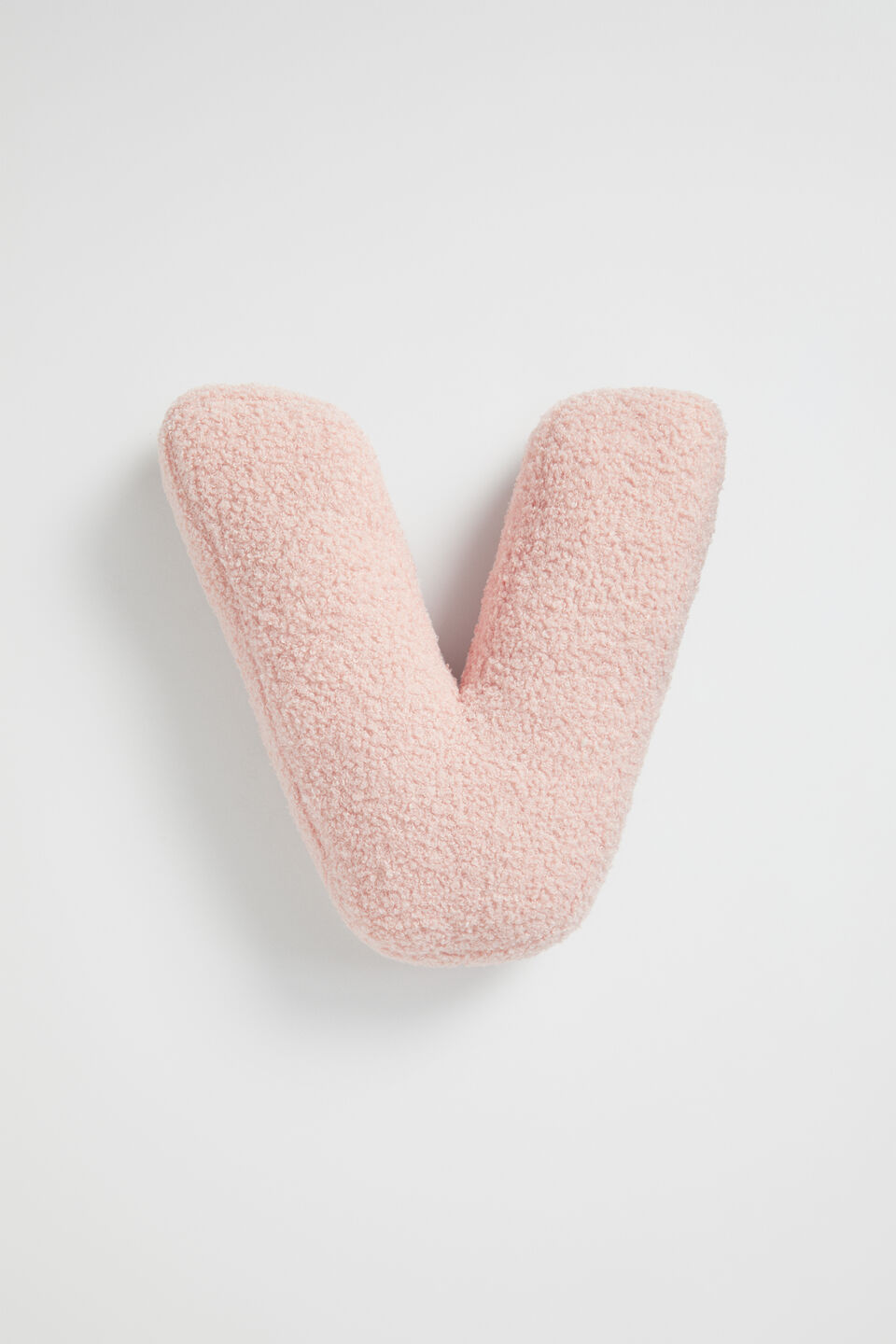 Teddy Initial Cushion Dusty Rose  V