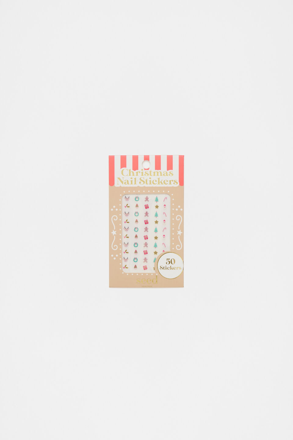 Festive Nail Stickers  Multi