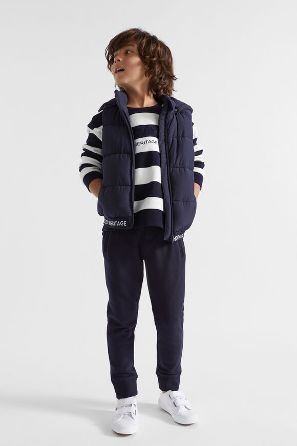 Core Logo Vest  Midnight Blue  hi-res