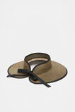 Roll Up Visor  Black  hi-res