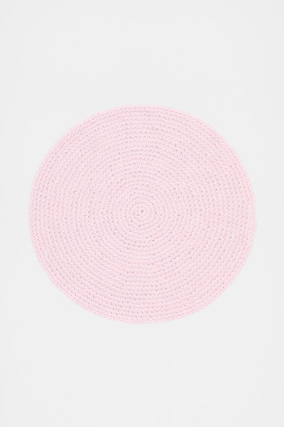 Alyra Crochet Placemat Set of 4  Fairy Floss  hi-res