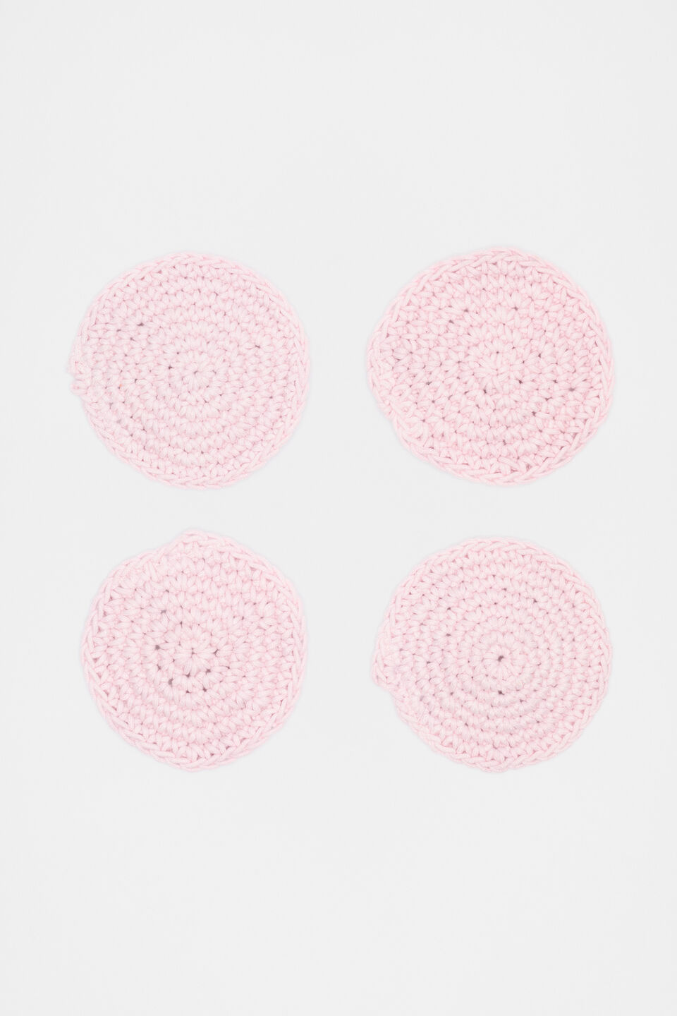 Alyra Crochet Coaster Set of 4  Fairy Floss