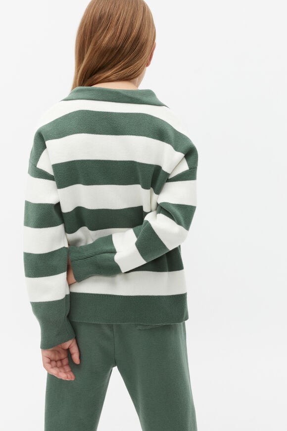 Essential Knit Sweater  Khaki  hi-res