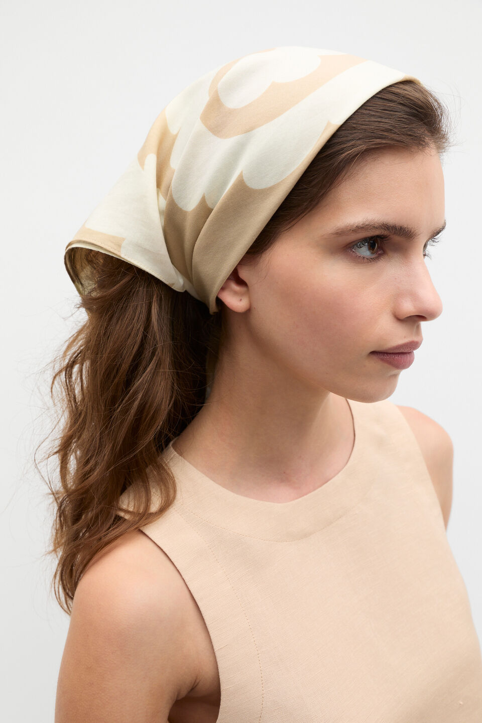 Printed Headscarf  Retro Swirl