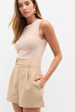 Cotton Twist Knit Top  Ecru Twist  hi-res