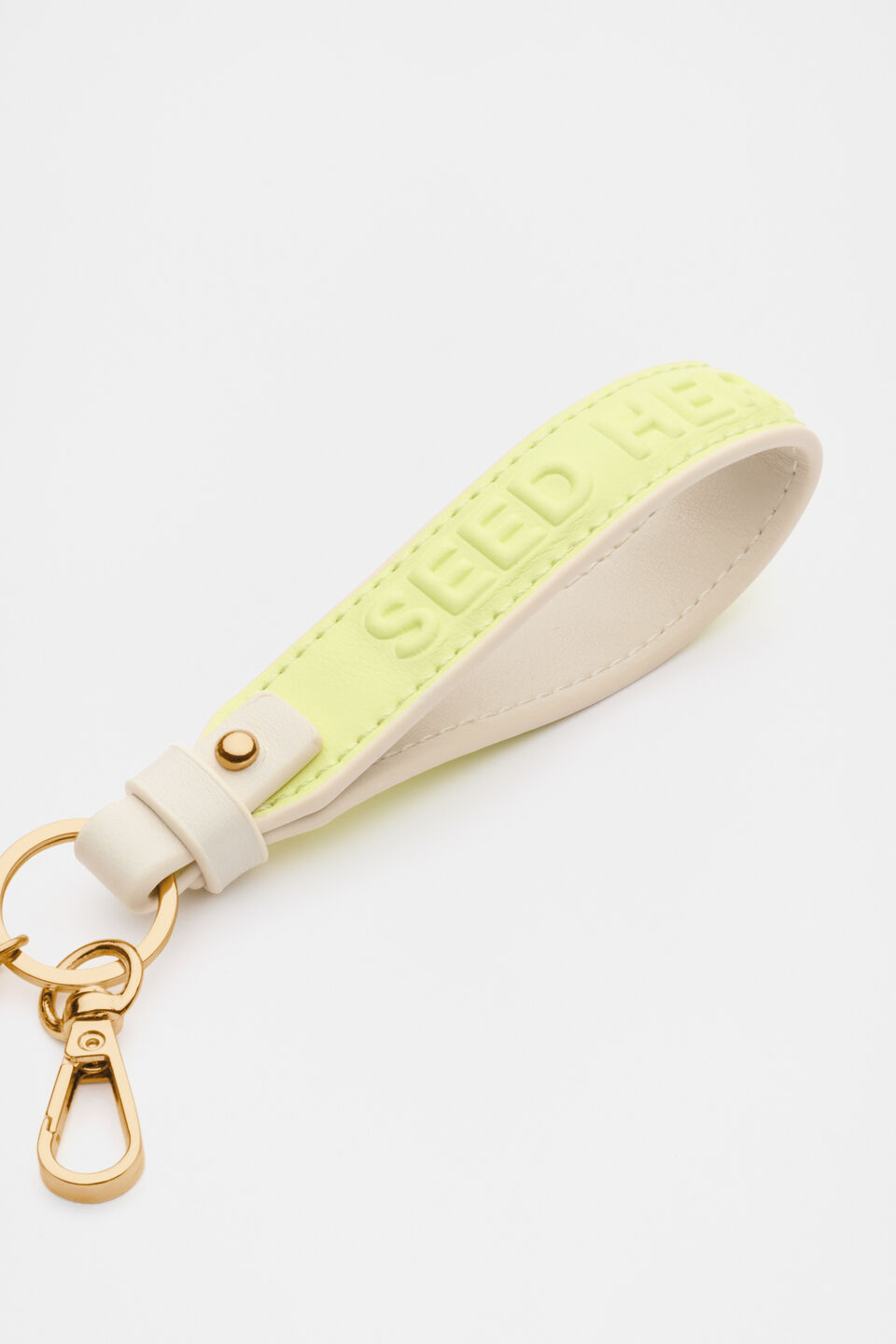 Initial Strap Keyring  F