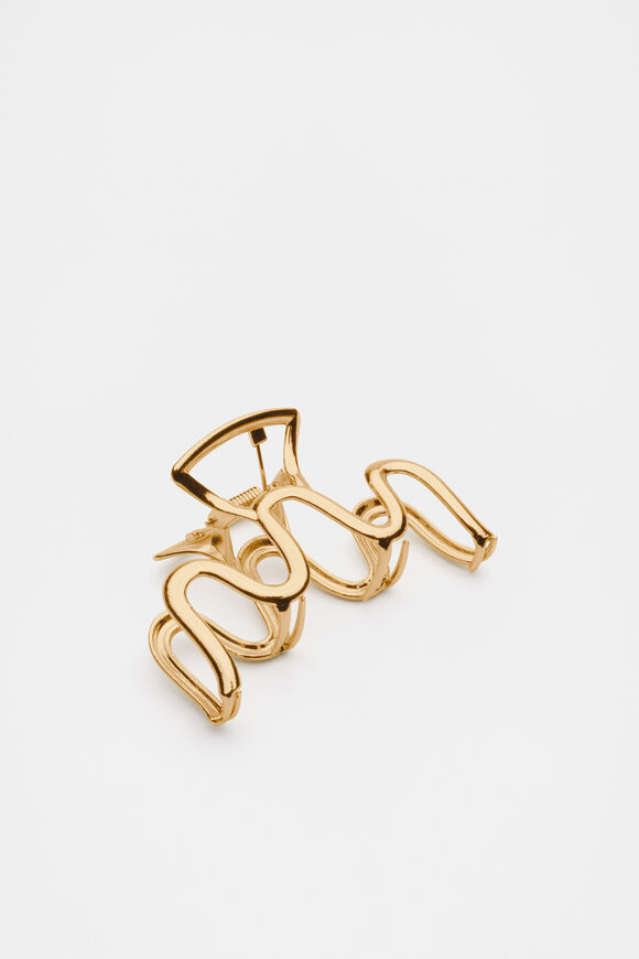 Metal Wave Claw  Gold  hi-res