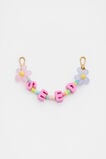 Beaded Bag Charm  Multi  hi-res