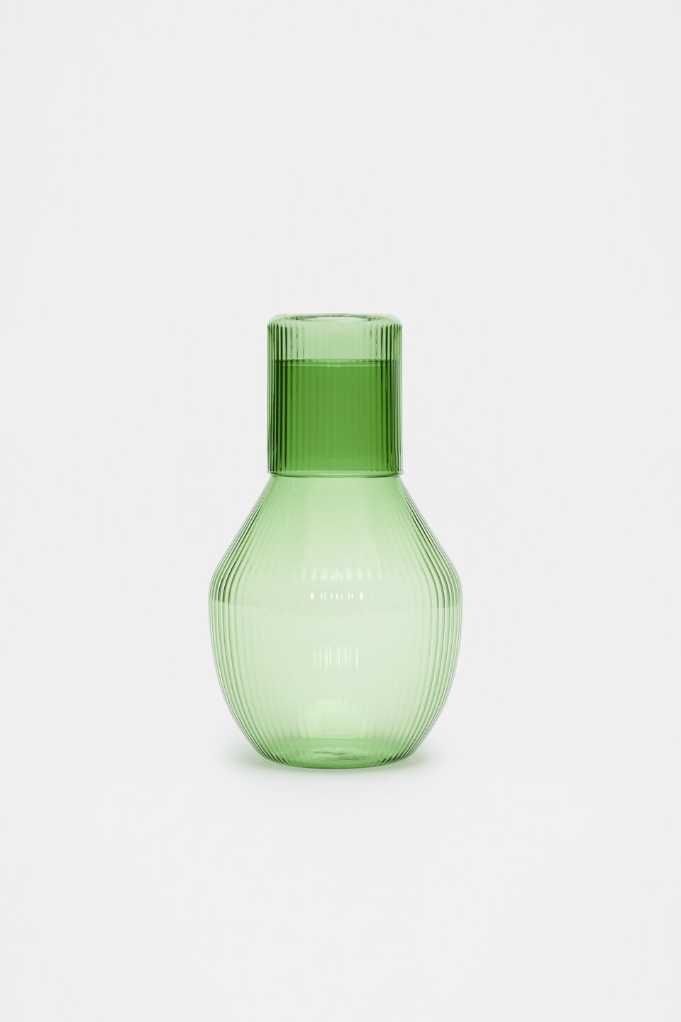 Selene Carafe Set  Green Apple