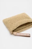 Logo Woven Pouch  Ecru  hi-res