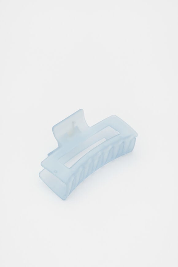 Mini Rectangle Hair Claw  Bluebell Mini Rectangle Hair Claw  Bluebell  hi-res