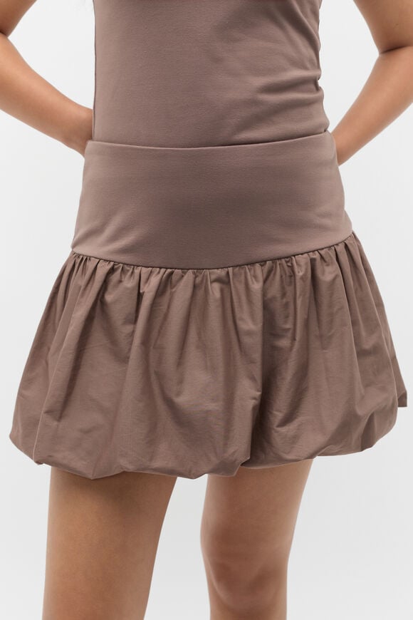 Spliced Bubble Skirt  Mushroom Spliced Bubble Skirt  Mushroom  hi-res