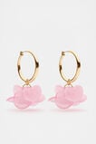Resin Petal Earring  Fairy Floss  hi-res