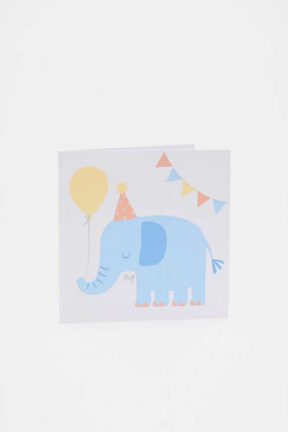 Party Elephant Card  Multi Party Elephant Card  Multi  hi-res
