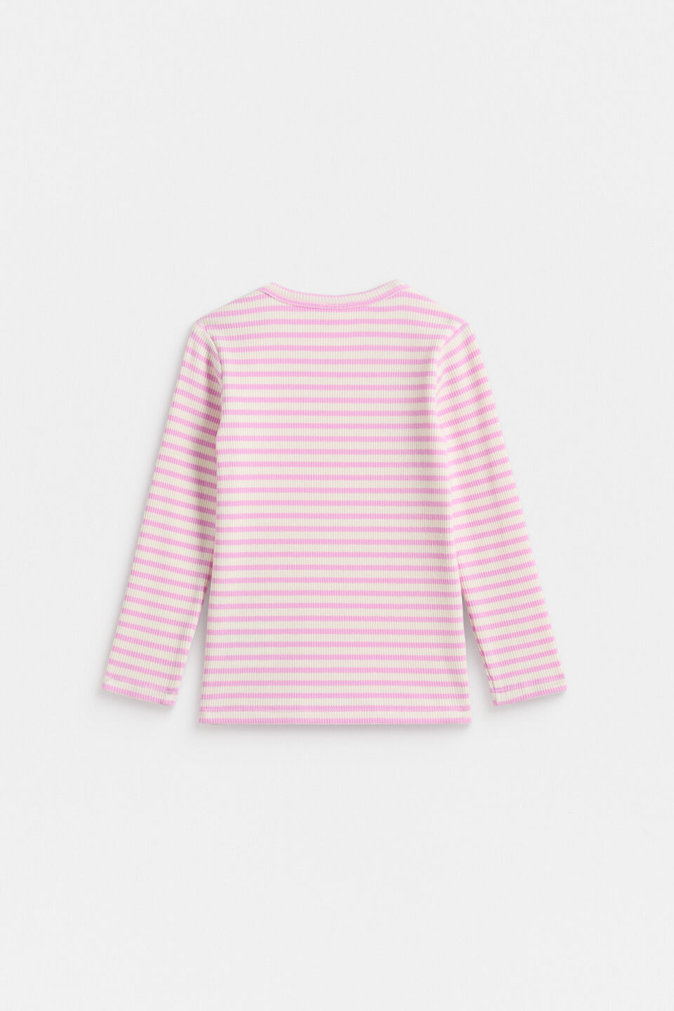 Core Rib Tee  Fairy Floss Stripe