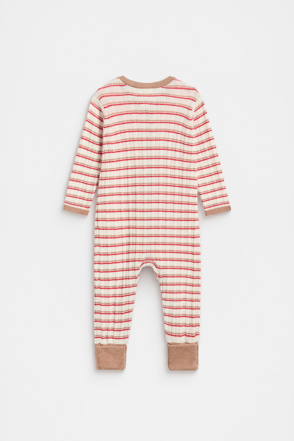 Stripe Knit Jumpsuit  Multi