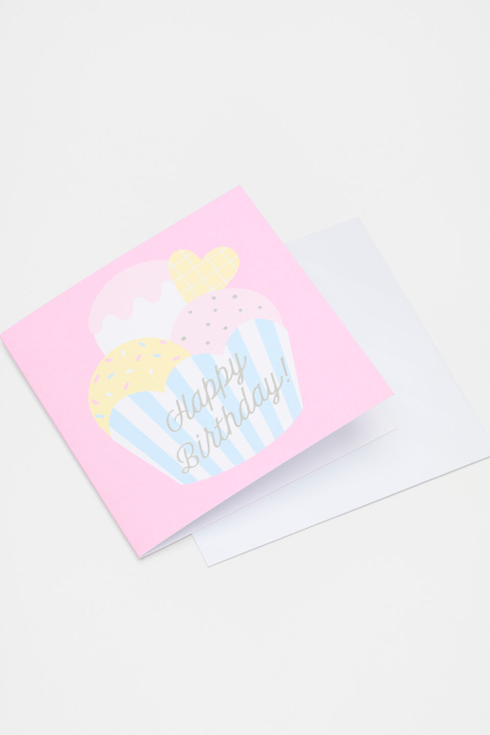 Happy Birthday Ice Cream Card  Multi