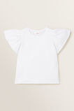 Frill Sleeve Tee  1  hi-res