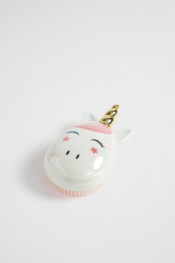 Gold Horn Unicorn Detangle Brush  Multi Gold Horn Unicorn Detangle Brush  Multi  hi-res