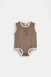 Terry Romper  Cookie  hi-res