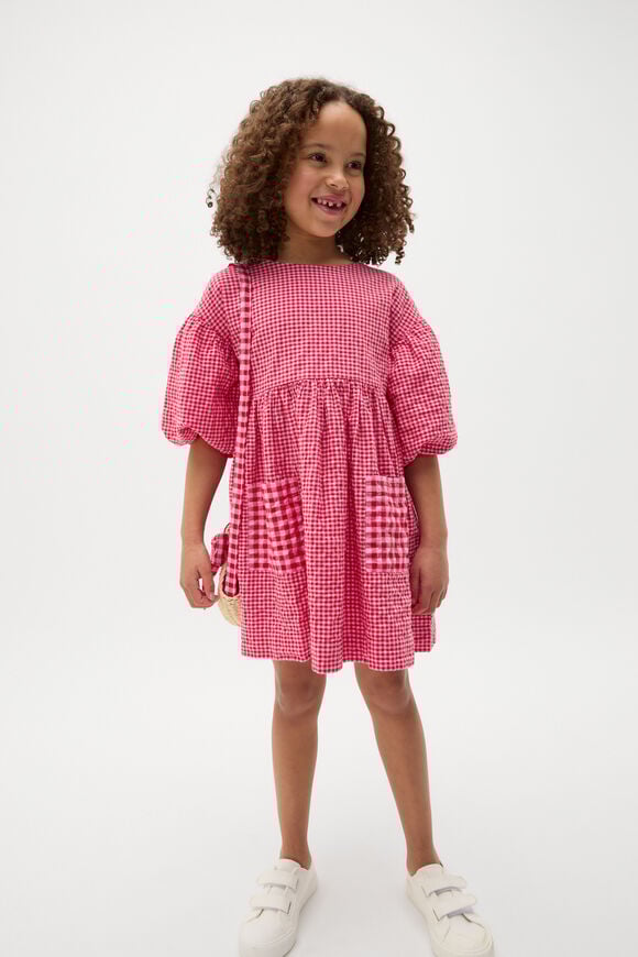 Gingham Dress  Multi Gingham Dress  Multi  hi-res