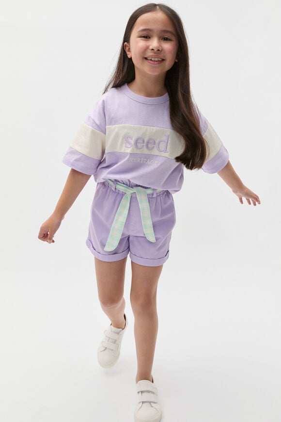 Relaxed Logo Tee  Lavender Relaxed Logo Tee  Lavender  hi-res