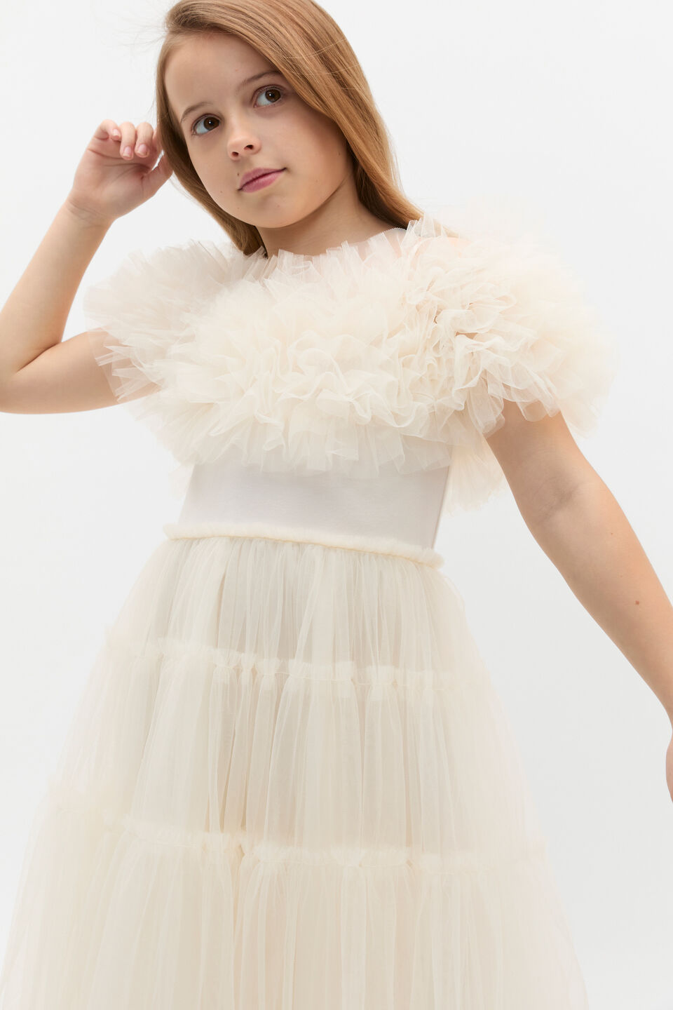 Tulle Dress  Classic Cream