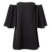 Off Shoulder Frill Dress    hi-res