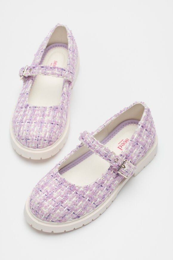 Chunky Mary Jane  Soft Lilac Chunky Mary Jane  Soft Lilac  hi-res