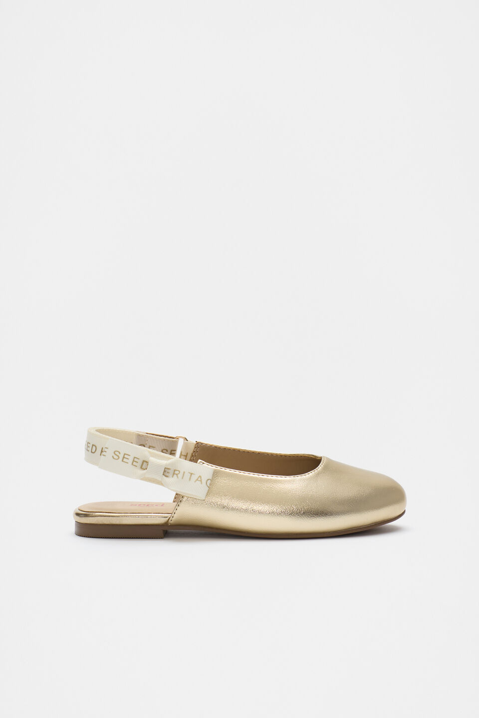 Heritage Sling back  Gold