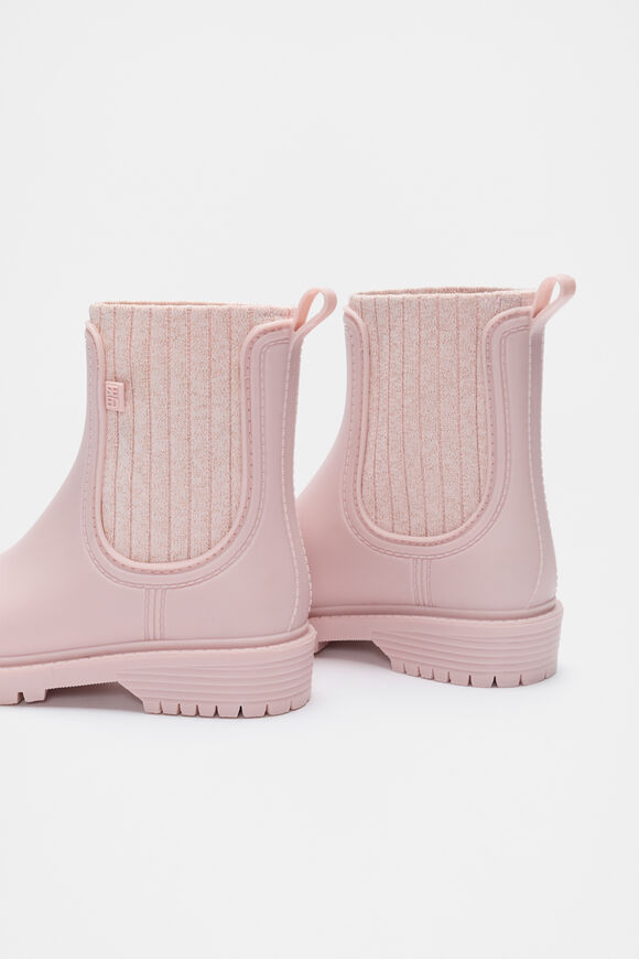 Rib Gusset Gumboot  Rose Petal Rib Gusset Gumboot  Rose Petal  hi-res