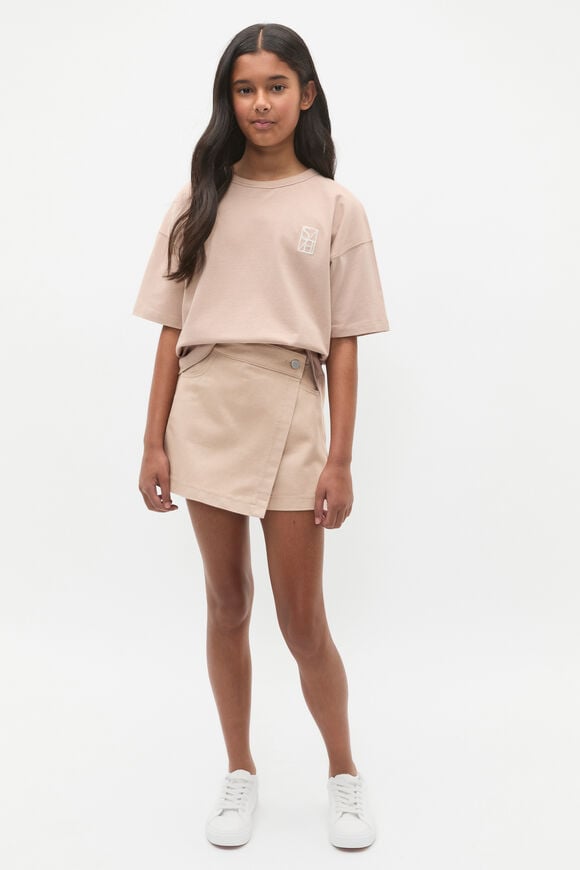 Oversized Logo Tee  Neutral Oversized Logo Tee  Neutral  hi-res